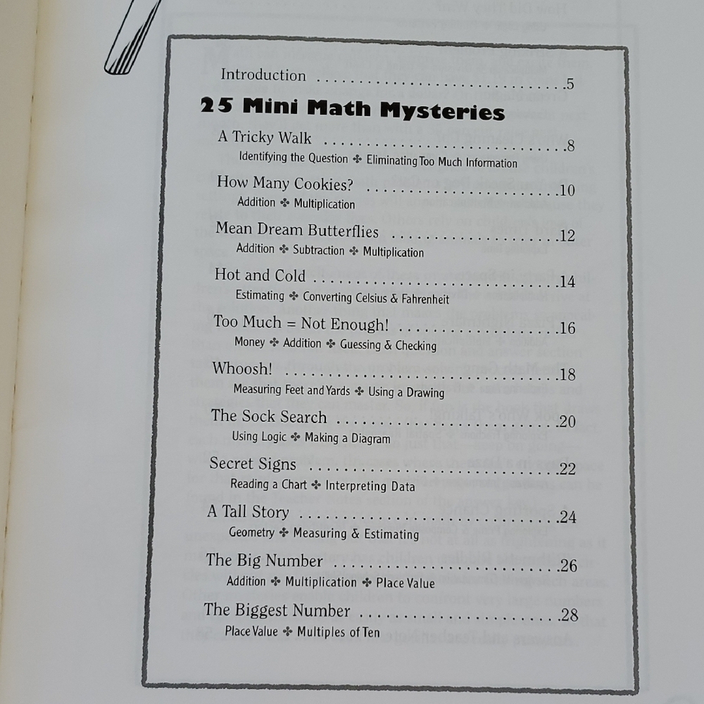Mystery Math - 2 Books - Picture 3 of 7